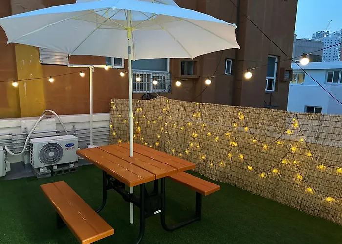 酒店 Choryang Mumum Rooftop House *